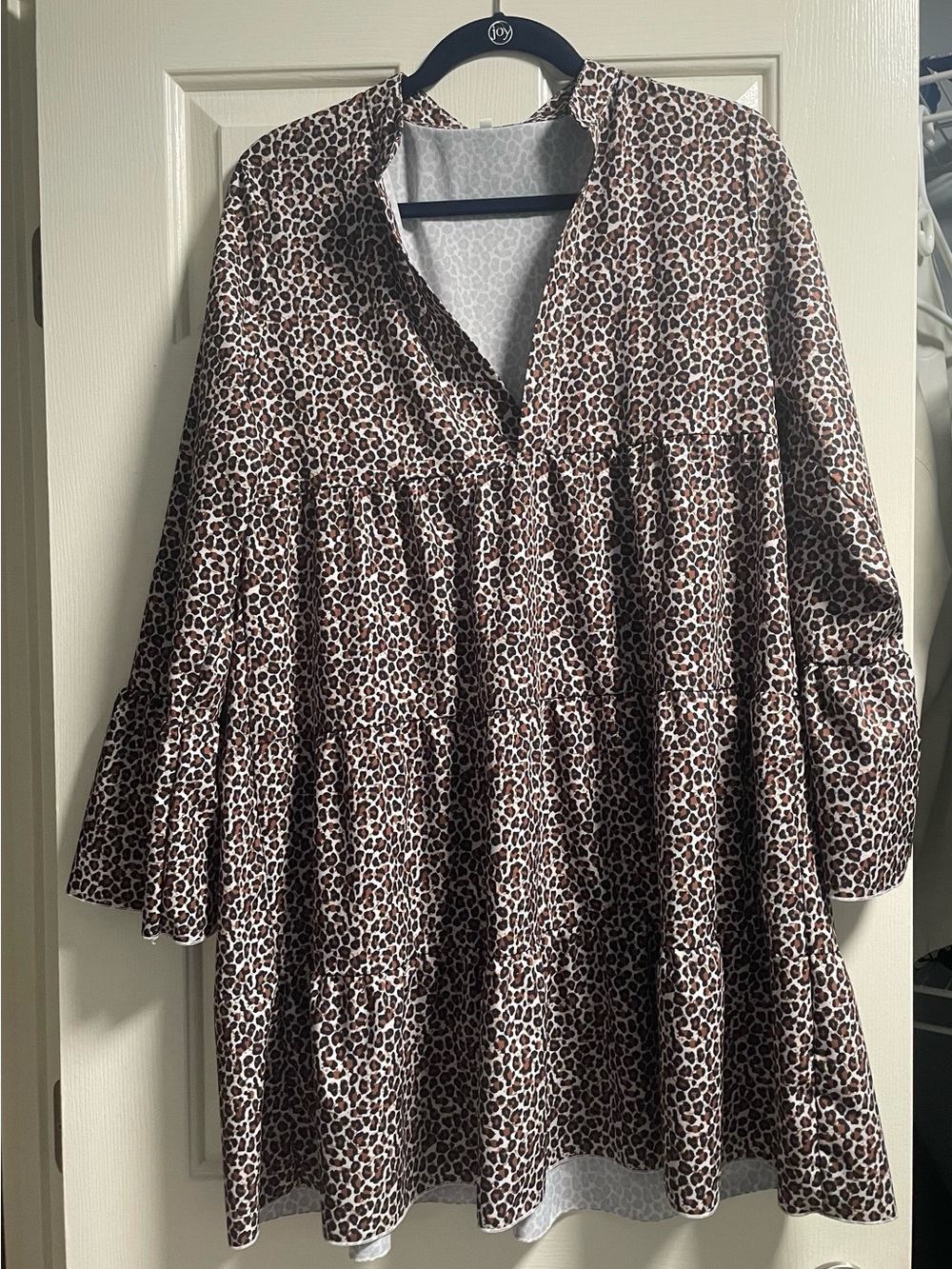 Maternity Leopard Print Dress
